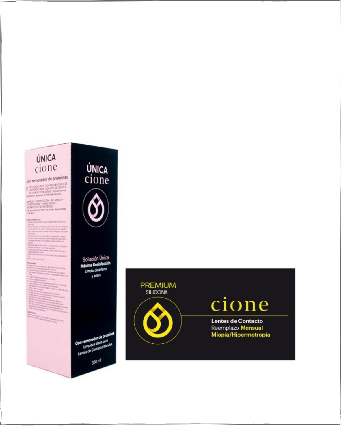 Lente de contacto Mensual Cione Premium Silicona (formato 6 lentes)